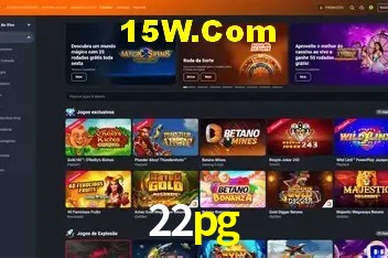 Slots com jackpots e giros grátis na 22pg